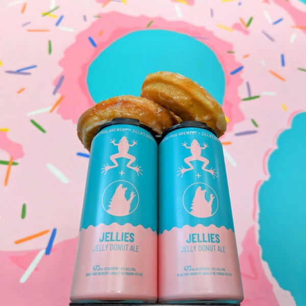 Dead Frog Brewery and Zilla’s Donuts Bring Back Jellies Jelly Donut Ale