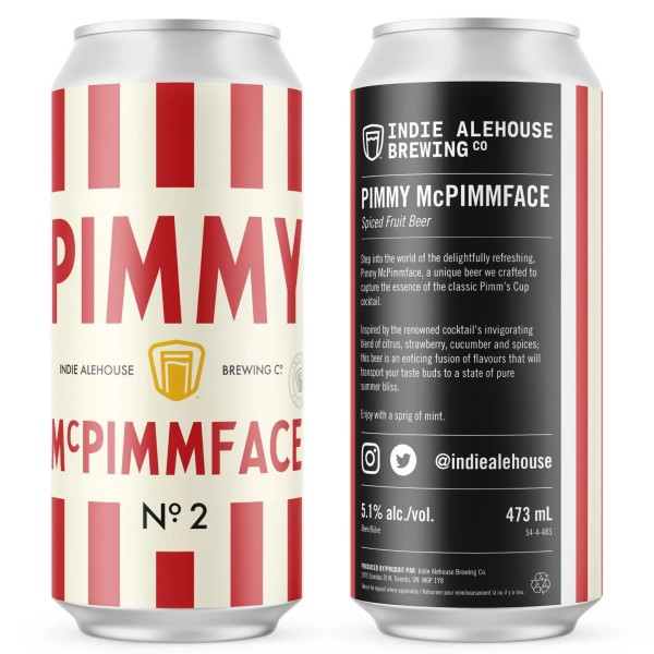 Indie Ale House Releases Pimmy McPimmface Spiced Fruit Beer