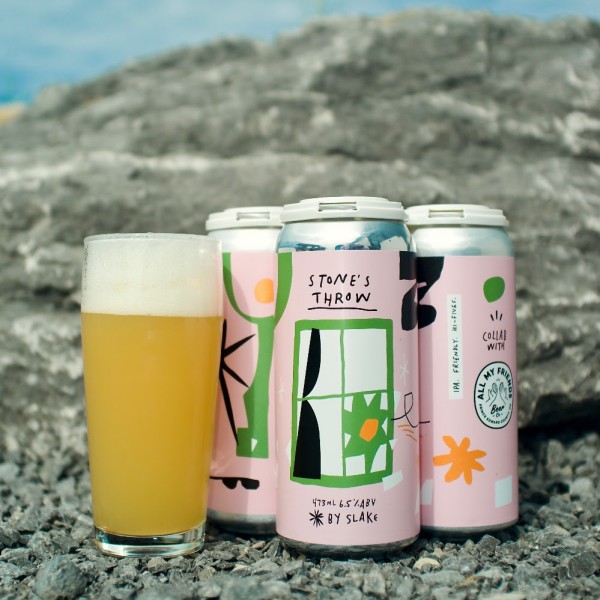 Slake Brewing and All My Friends Beer Co. Release Stone’s Throw IPA