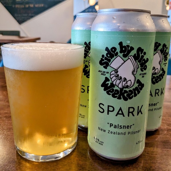 Spark Beer Releasing Palsner New Zealand Pilsner for Side By Side Weekend
