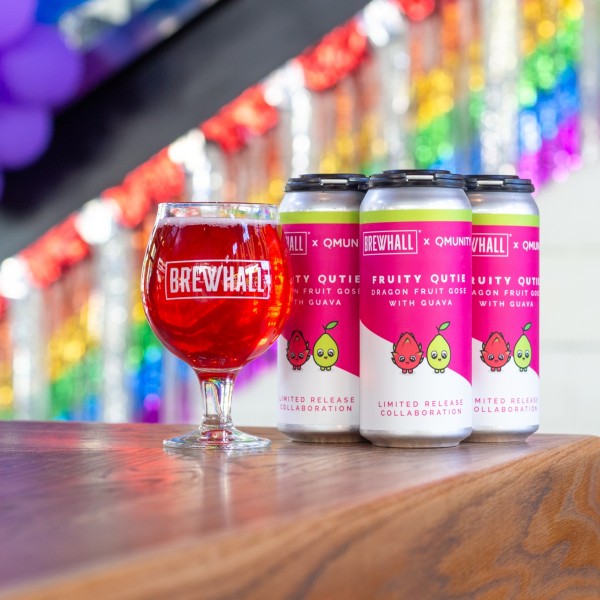 BREWHALL and QMUNITY Release Fruity Qutie Gose