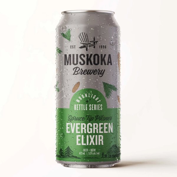 Muskoka Brewery Moonlight Kettle Series Continues with Evergreen Elixir Spruce Tip Pilsner
