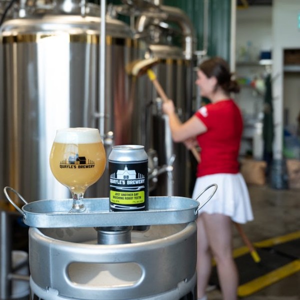 Quayle’s Brewery Releases Just Another Day Brushing Robot Teeth Hazy IPA
