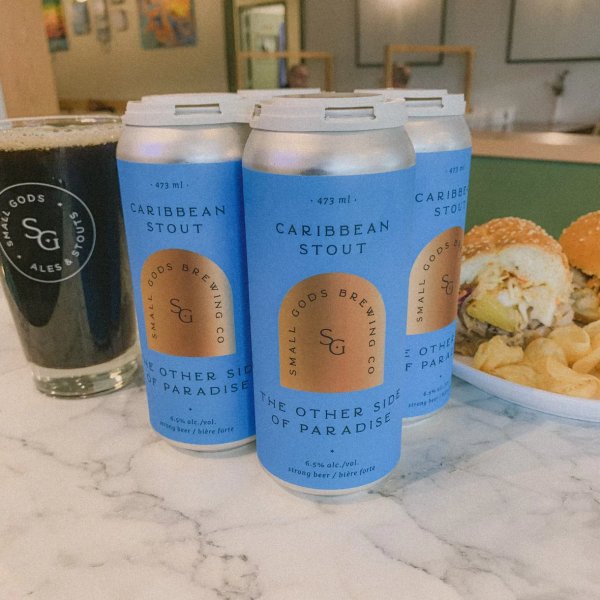 Small Gods Brewing Releases The Other Side of Paradise Caribbean Stout