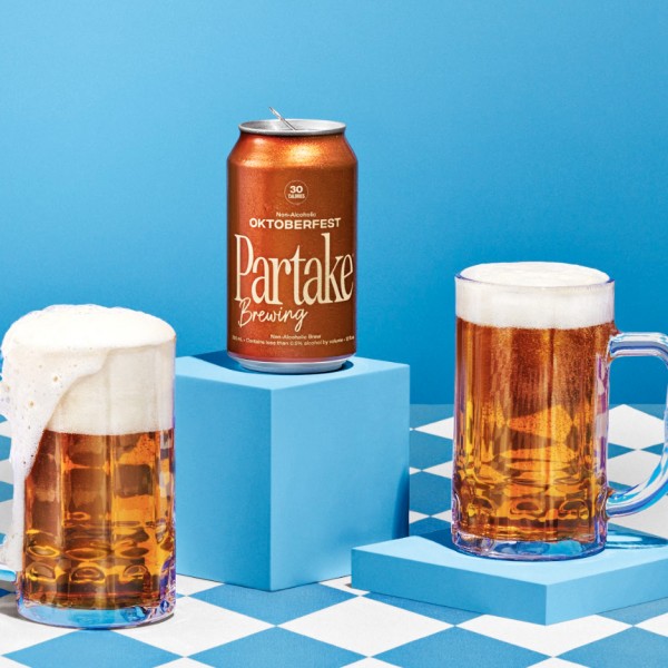 Partake Brewing Re-Launches Non-Alcoholic Oktoberfest Beer