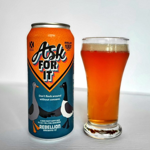 Rebellion Brewing and XhAle Brew Co. Release Ask For It Berry Tea Sour