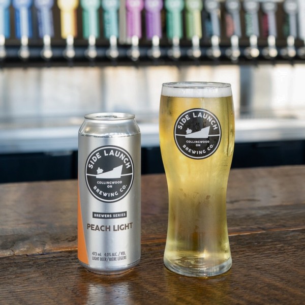 Side Launch Brewing Releases Peach Light Lager