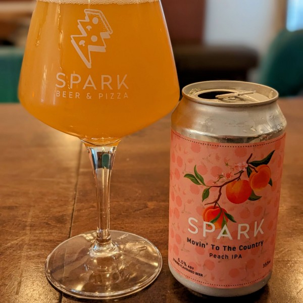 Spark Beer Releases Movin’ To The Country Peach IPA