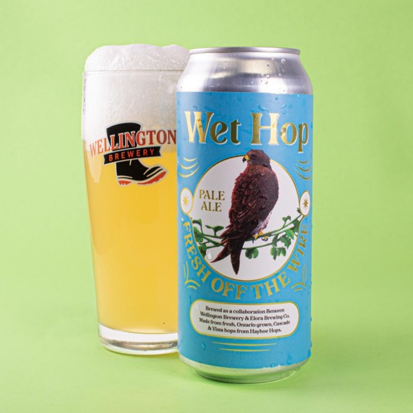 Wellington Brewery and Elora Brewing Release Fresh Off the Wire Wet Hop Pale Ale