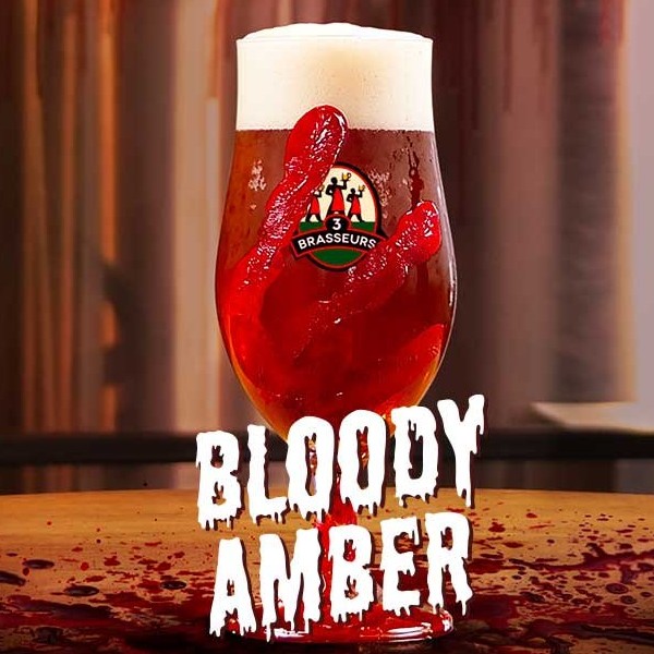 Les 3 Brasseurs/The 3 Brewers Releases Bloody Amber Red Ale