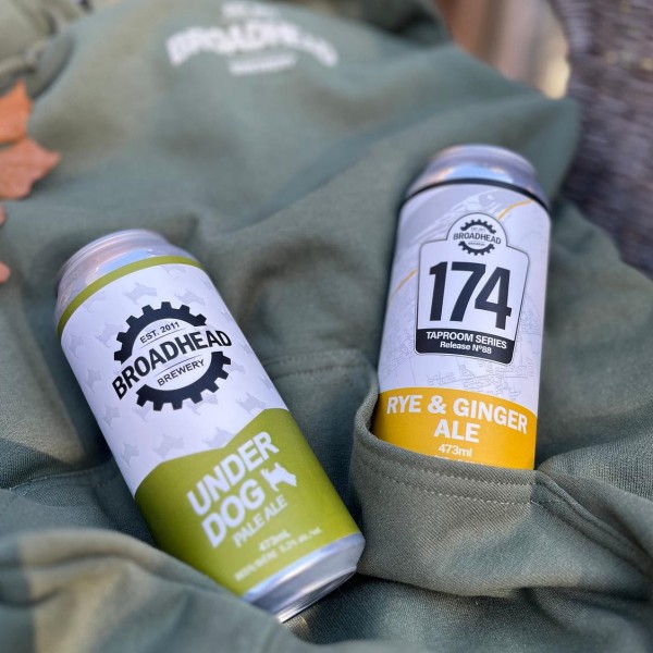 Broadhead Brewery Brings Back Rye & Ginger Ale and Underdog Pale Ale for 12th Anniversary