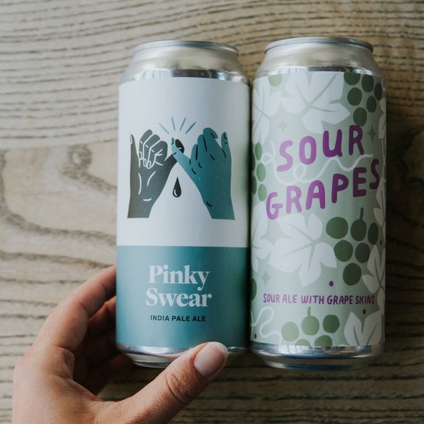 Grain & Grit Beer Co. Releases Sour Grapes Sour Ale and Pinky Swear IPA