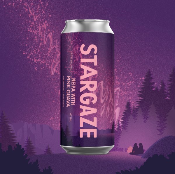 Born Brewing Releases Stargaze NEIPA with Pink Guava