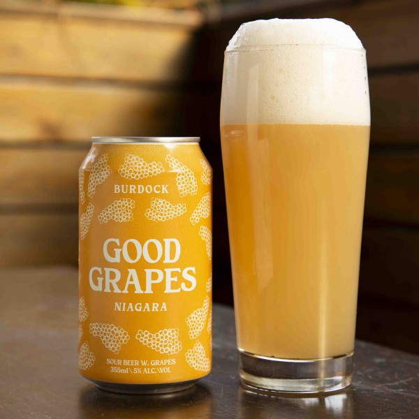 Burdock Brewery Releases Good Grapes Niagara