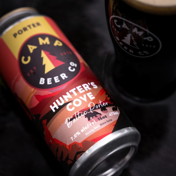 Camp Beer Co. Releases Frostbite Ginger Snap Cookie Ale and Hunter’s Cover Baltic Porter