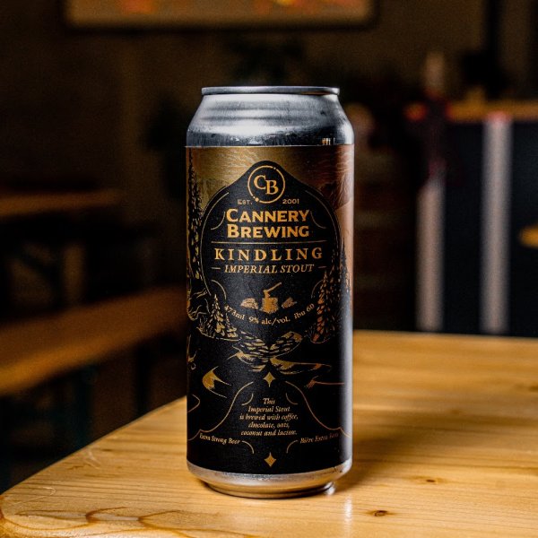 Cannery Brewing Releases Kindling Imperial Stout and Rum Barrel Aged Kindling