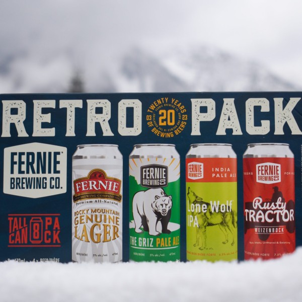 Fernie Brewing Releasing 20th Anniversary Retro Pack