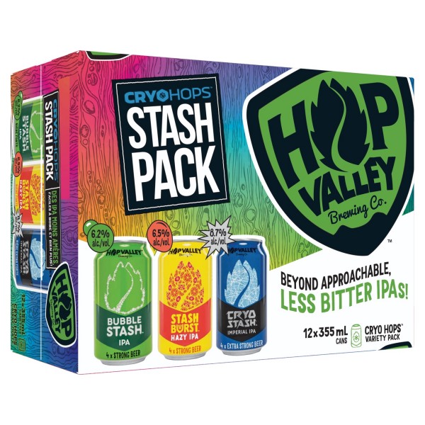 Hop Valley Brewing Cryo Hops Stash Pack Now Available in Ontario