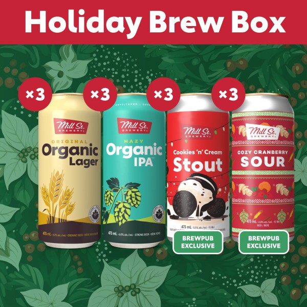 Mill Street Brewery Releases Holiday Brew Box Sampler Pack