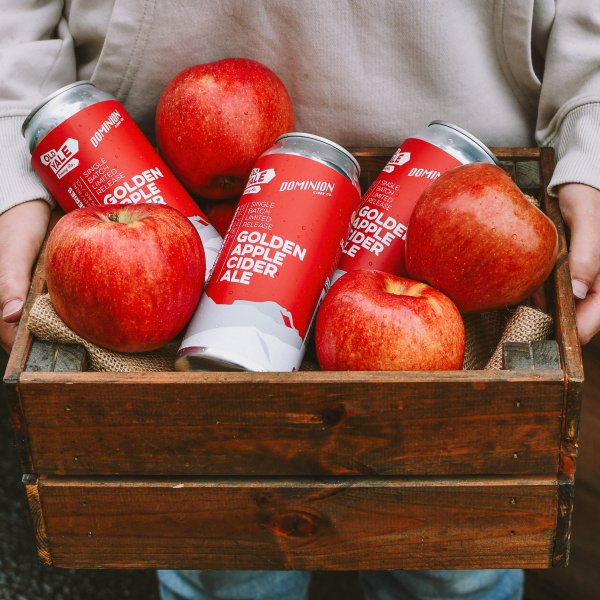 Old Yale Brewing and Dominion Cider Co. Release Golden Apple Cider Ale