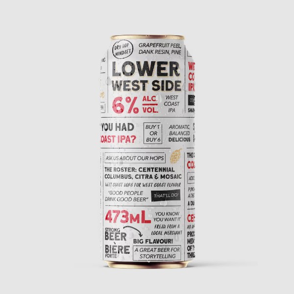 The Craft Brand Co. Releases Lower West Side West Coast IPA