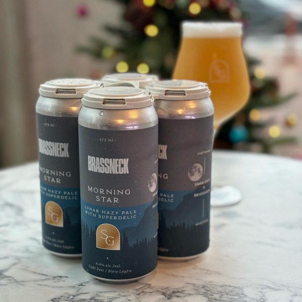 Small Gods Brewing and Brassneck Brewery Release Morning Star Lunar Hazy Pale Ale