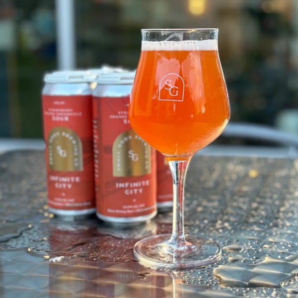 Small Gods Brewing Releases Infinite City Strawberry Orange Creamsicle Sour
